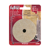 Feltac 2 1/4" Heavy-Duty Round Furniture Felt on Vinyl Pads