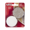 Feltac 1 7/8" Beige Velcro Heavy Duty Round Felt Pads