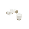 Feltac 3/4" White Heavy-Duty Insert Glide Round Felt Pads Leg Tips