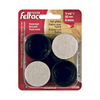 Feltac 1 1/4" Heavy-Duty Insert Glide Round Felt Pads Leg Tips