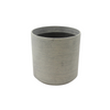 Biella Cylinder Plastic Planters, Stone