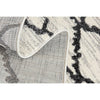 Comfort Carving 3976A 5' x 8' White Grey