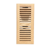 Top Mount 4" x 10" Unfinished Vent
